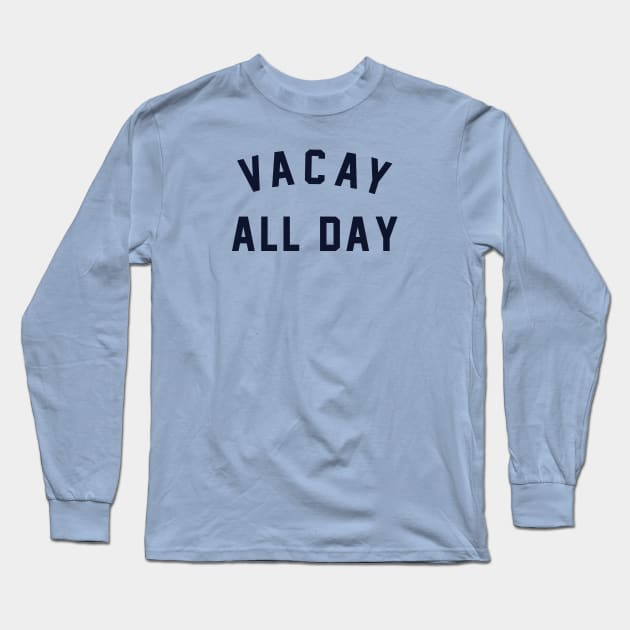 Conor McGregor Vacay All Day Long Sleeve T-Shirt by portraiteam